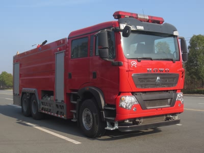 國(guó)六豪沃16噸泡沫消防車(chē)