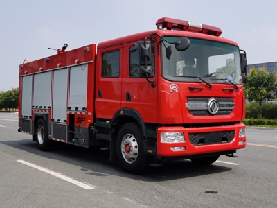 國(guó)六東風(fēng)7噸水罐消防車
