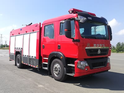 國(guó)六豪沃6噸泡沫消防車