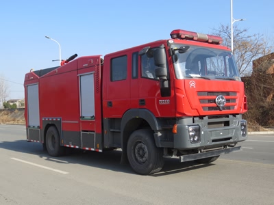 國(guó)六上汽紅巖8噸泡沫消防車(chē)