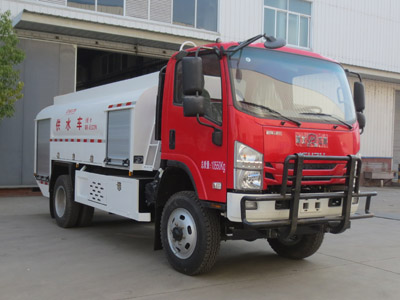 國(guó)六五十鈴單排4.5噸供水車